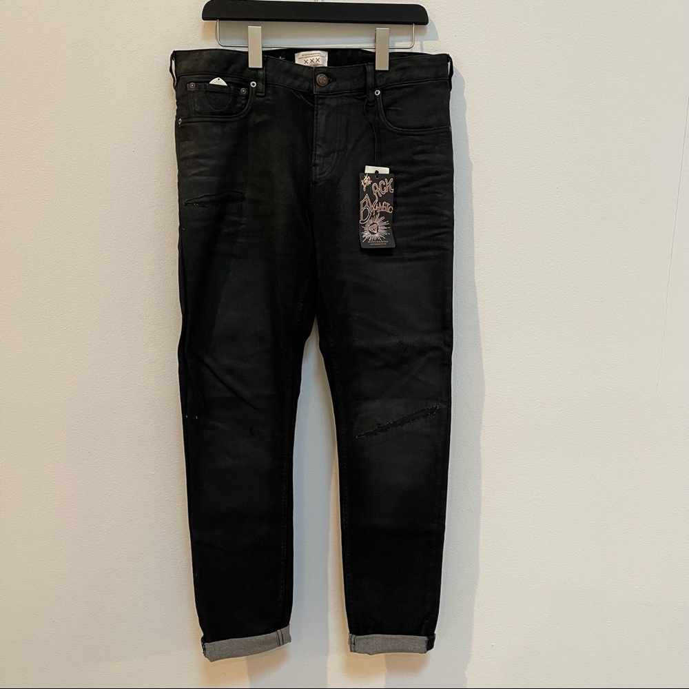 Scotch & Soda Black Denim Jeans 33/34. NWT